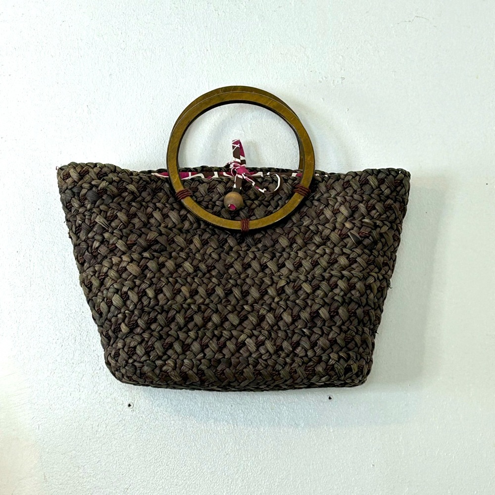 Style & Co. Straw Tote Bag